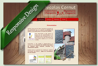 Site de Nicolas Cornut - Couvreur menuisier