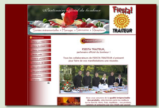 Site de Fiesta Traiteur, traiteur en Val de Marne